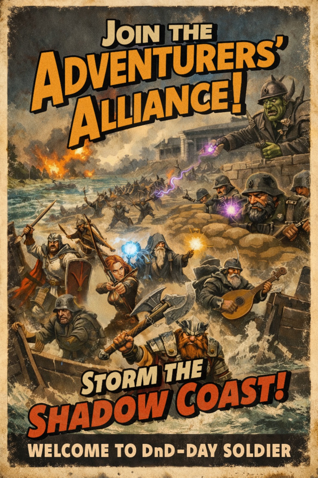 Storm the Shadow Coast - Join the Adventurers' Alliance